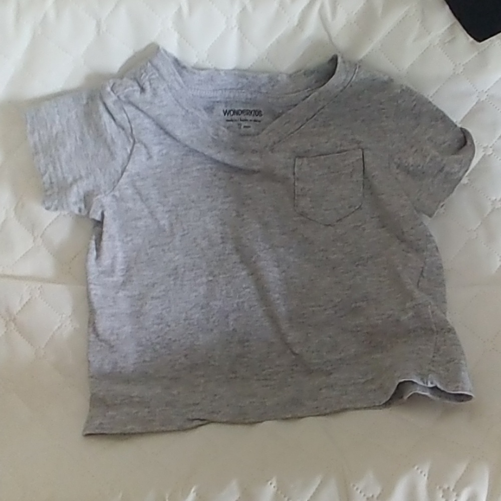 Baby boy v neck t shirt